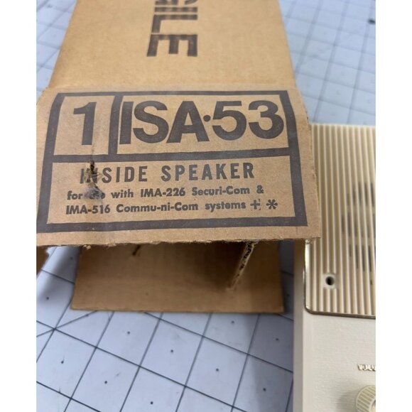 Vintage NuTone ISA-53 Inside Speaker Intercom System Lot Of 3 NOS Beige Scoville - Picture 5 of 10